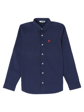 Boy Navy Blue Shirt