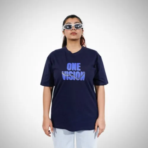 Demon Wear's One Vision " Feminist Graphic T-Shirt Combo Pack Of 2 for Her