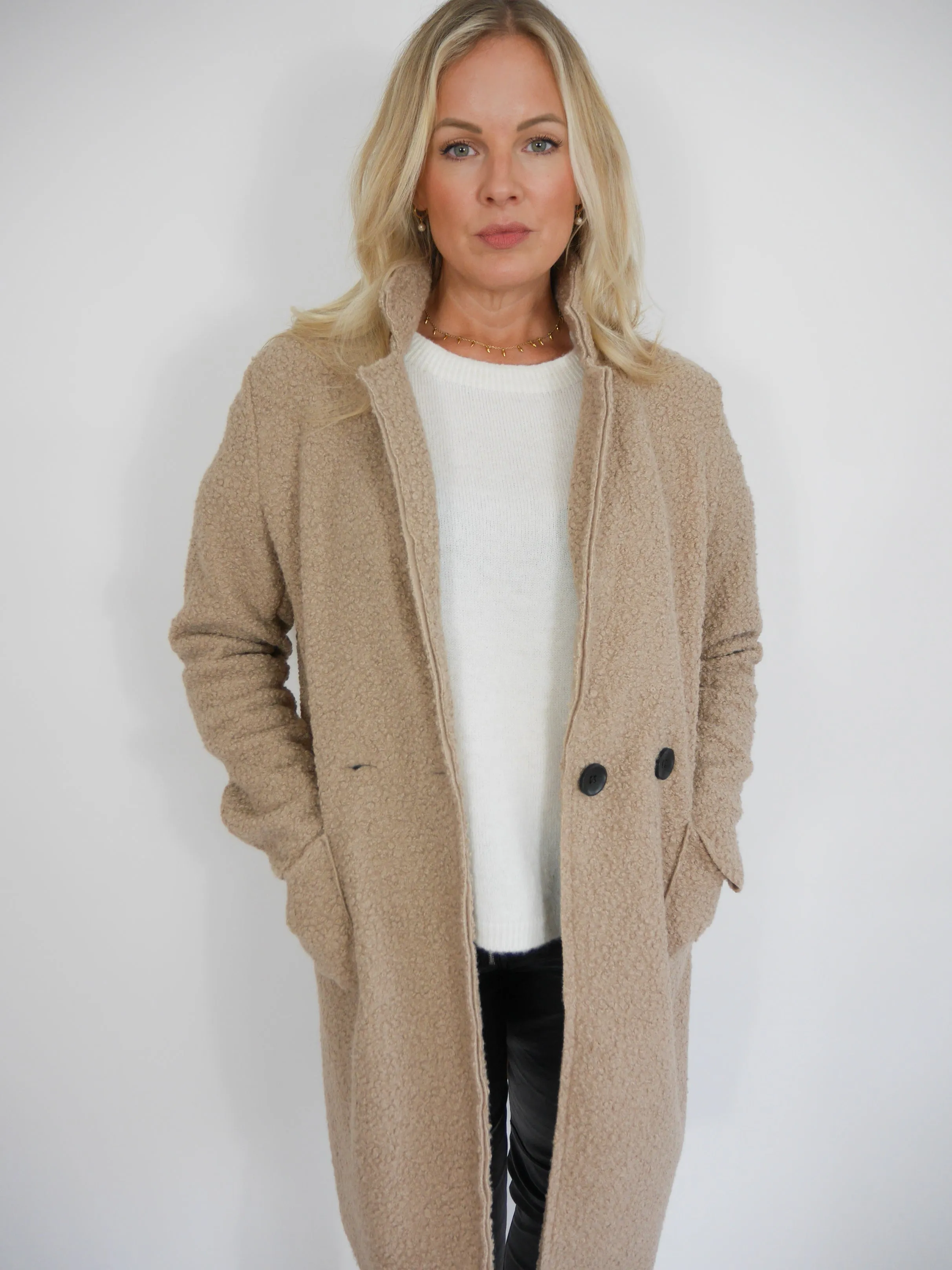 Diana Coat Light Camel