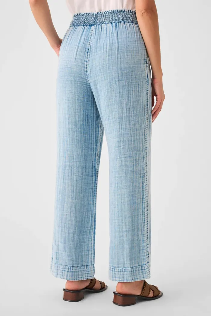 Dream Cotton Gauze Wide Leg Pant