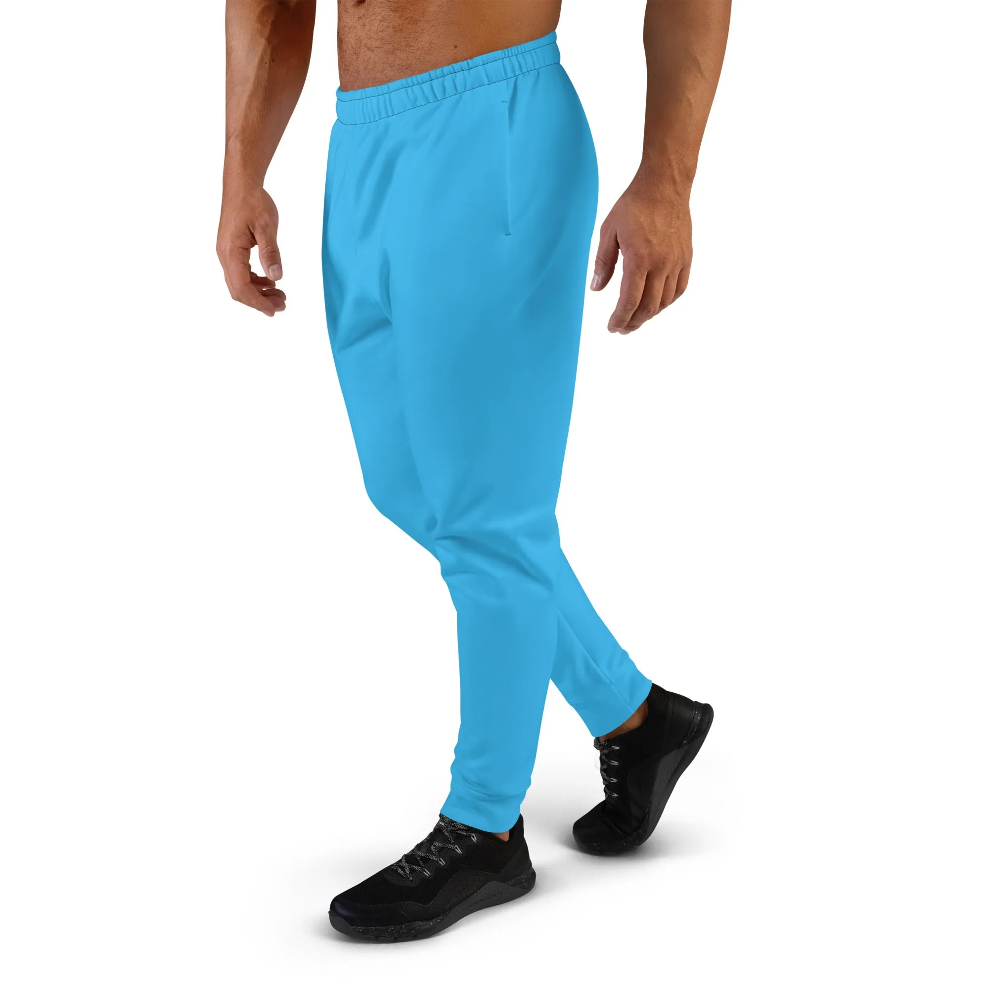 GG - Men's Joggers - Deep Sky Blue