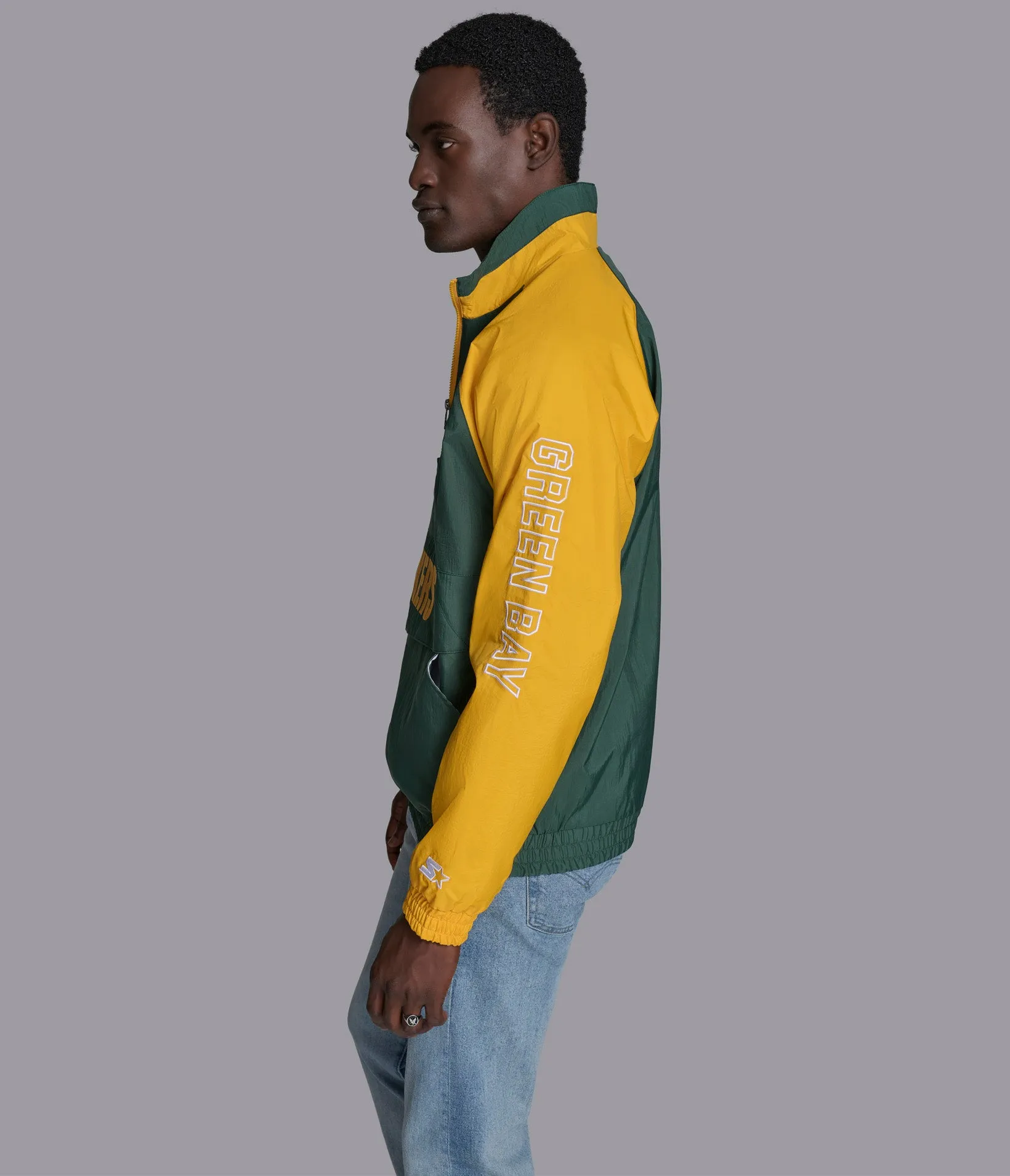 Green Bay Packers Elite Half Zip Pullover