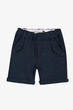 Jean Bourget Navy Baby Boy Shorts (Size 6M left)