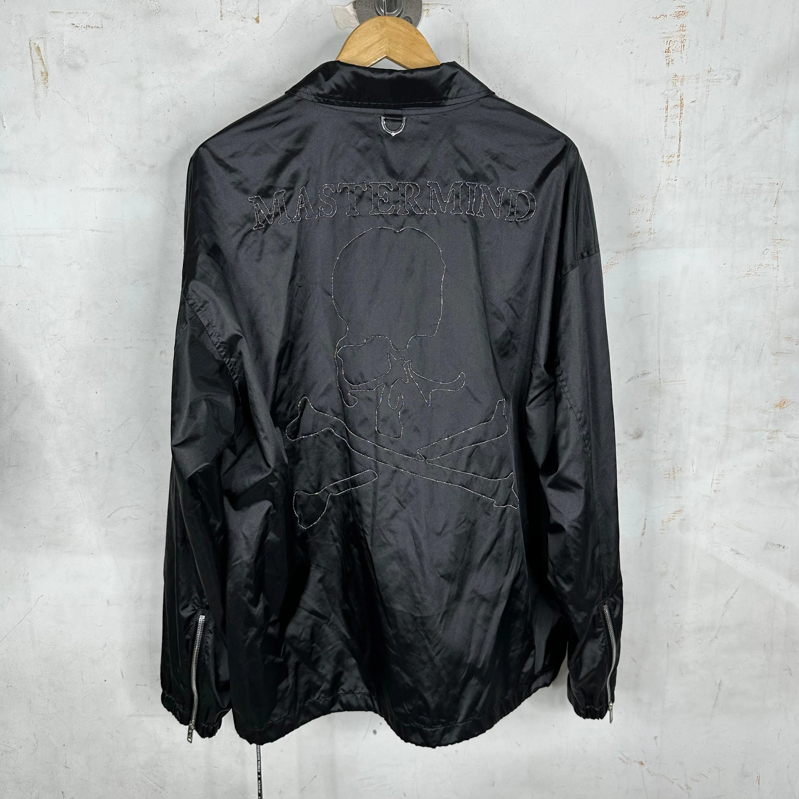 Mastermind Black Coaches Jacket