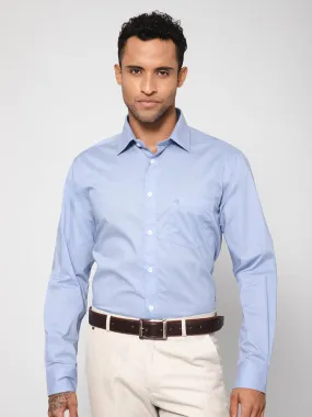 Men Sky Blue Shirt