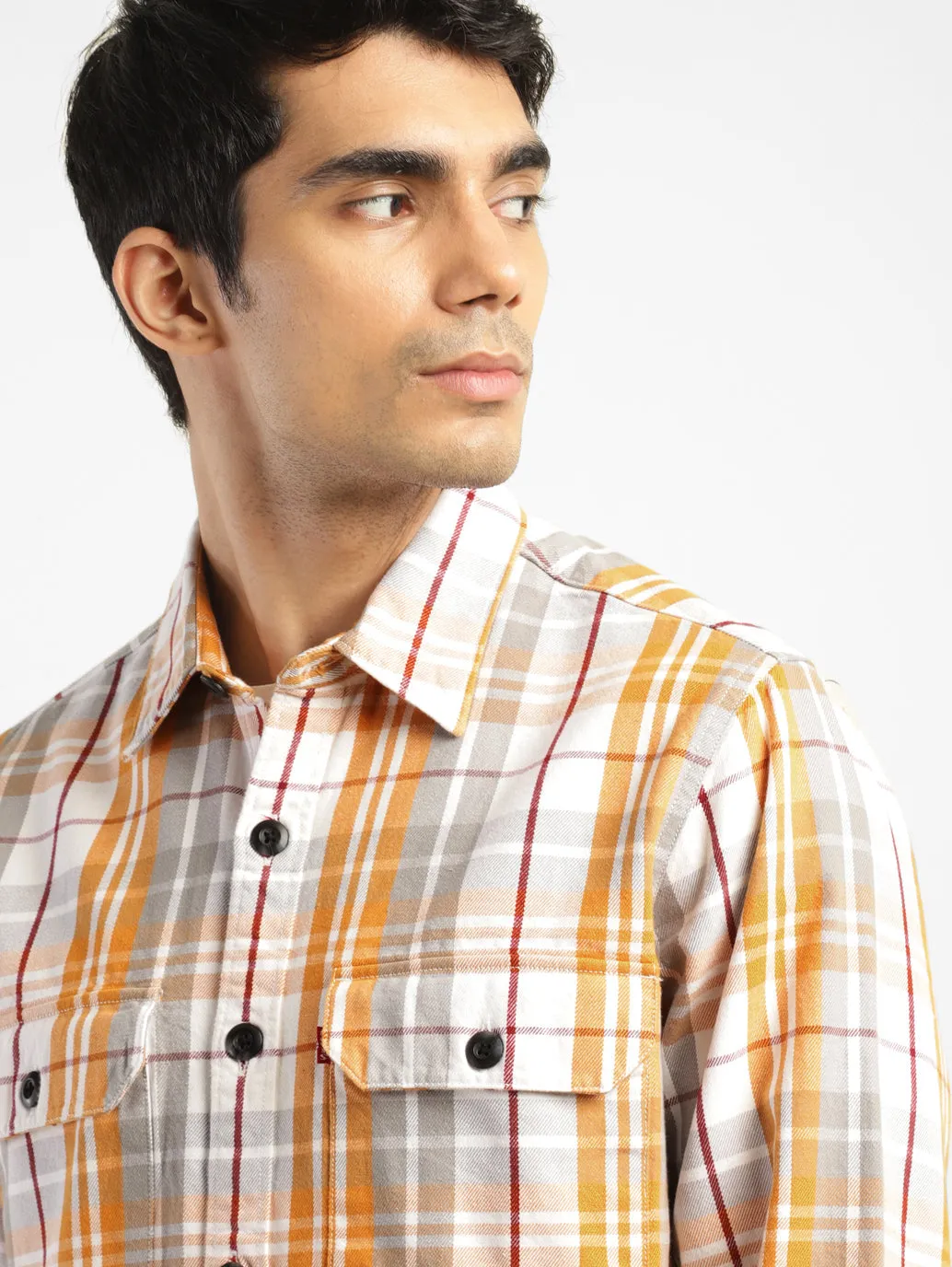 Men's Chekered Relaxed Fit Shirts