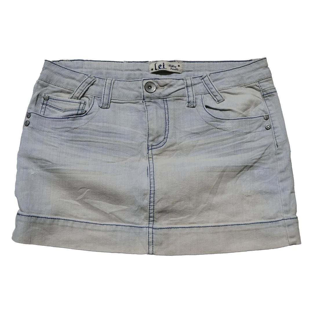 MIX DENIM MINI SKIRTS Y2K