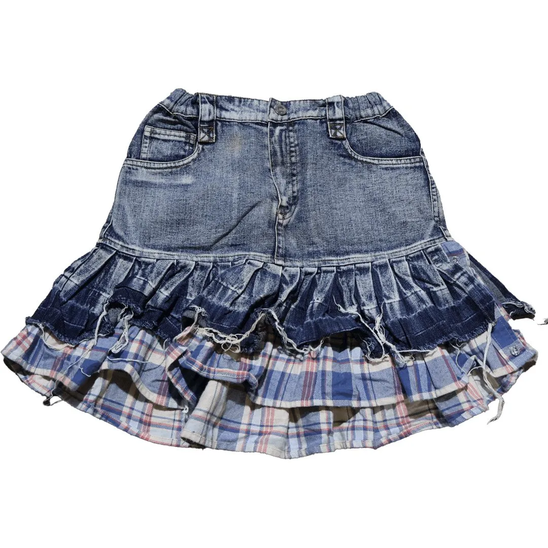 MIX DENIM MINI SKIRTS Y2K