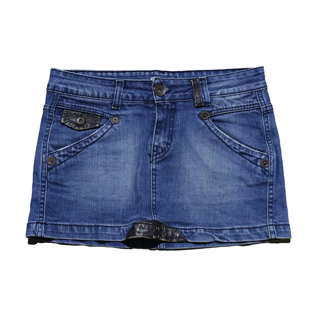 MIX DENIM MINI SKIRTS Y2K