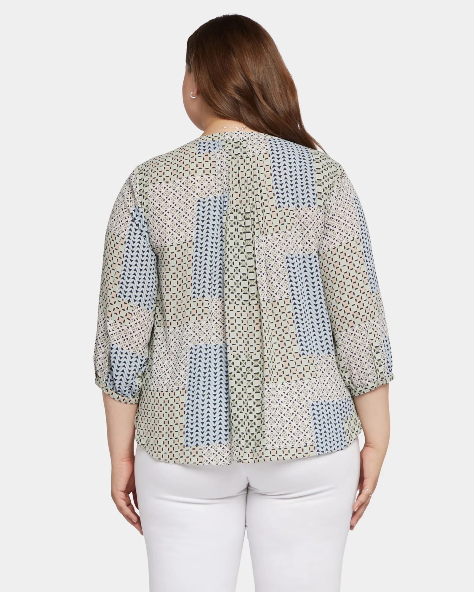 Pintuck Blouse | Demuth Geo