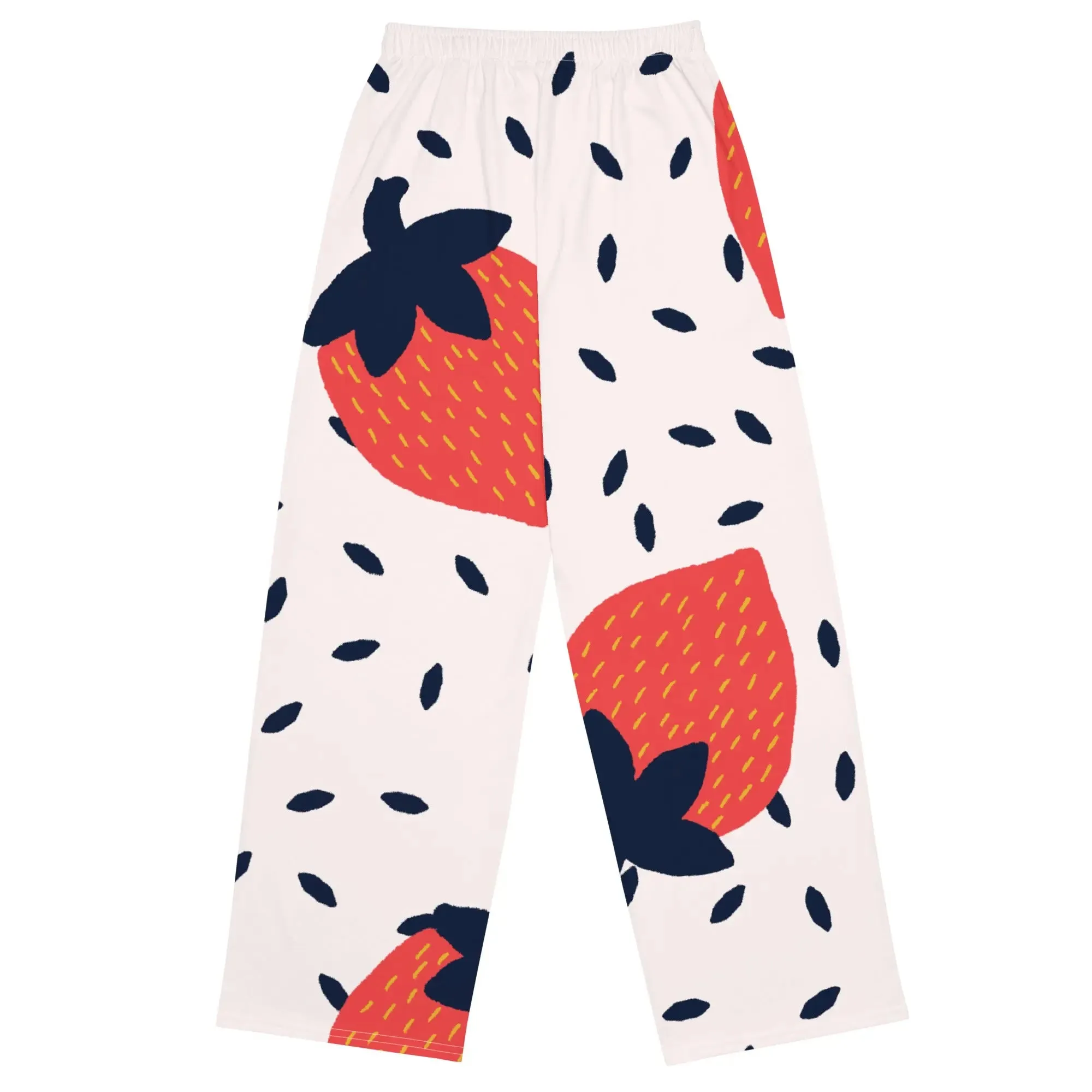 "Mothers' Day" Collection - Strawberry Wide Leg Pants