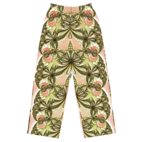 "Wild Lily" Collection - Designer Unisex Wide Leg Pants