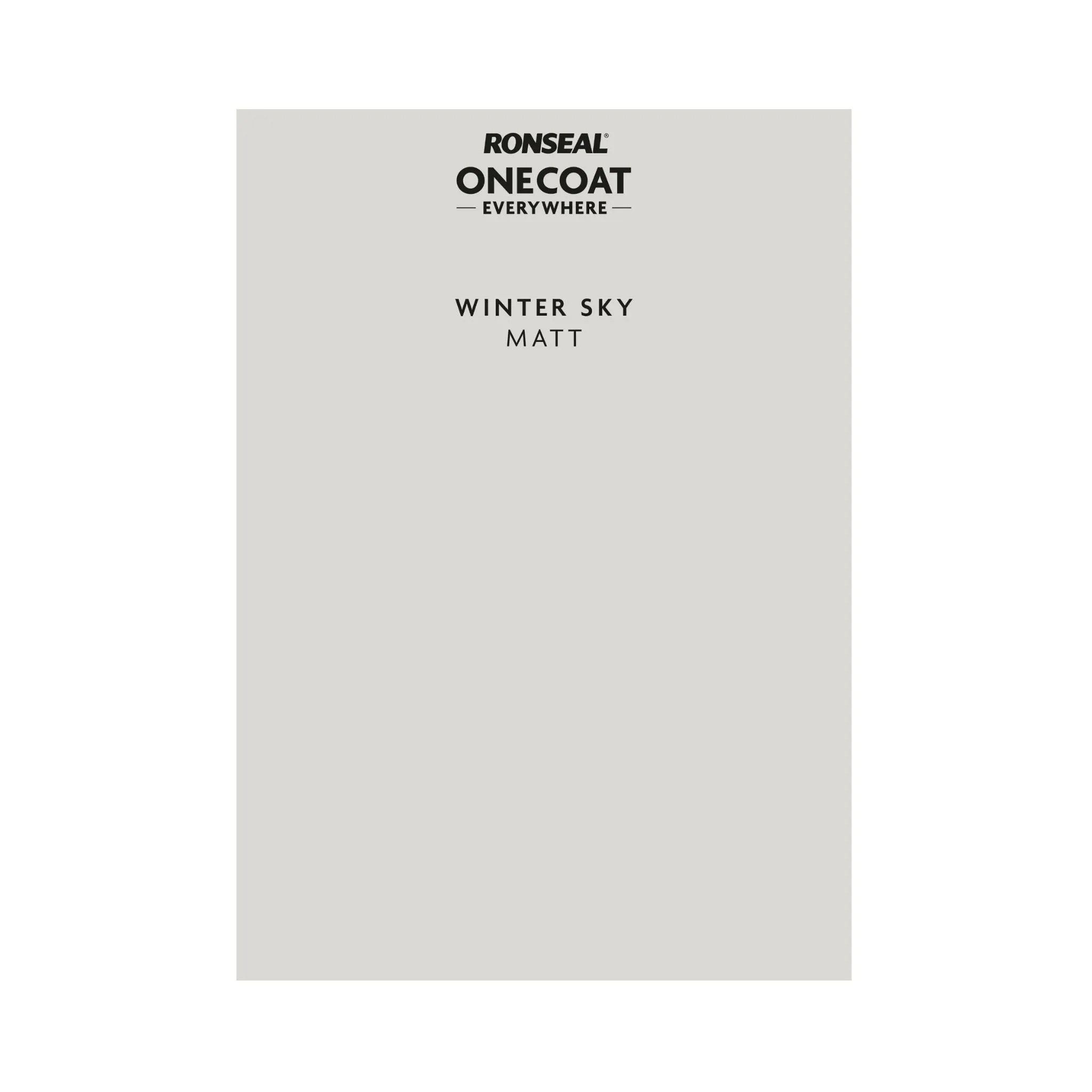 Ronseal One Coat Everywhere Paint Winter Sky