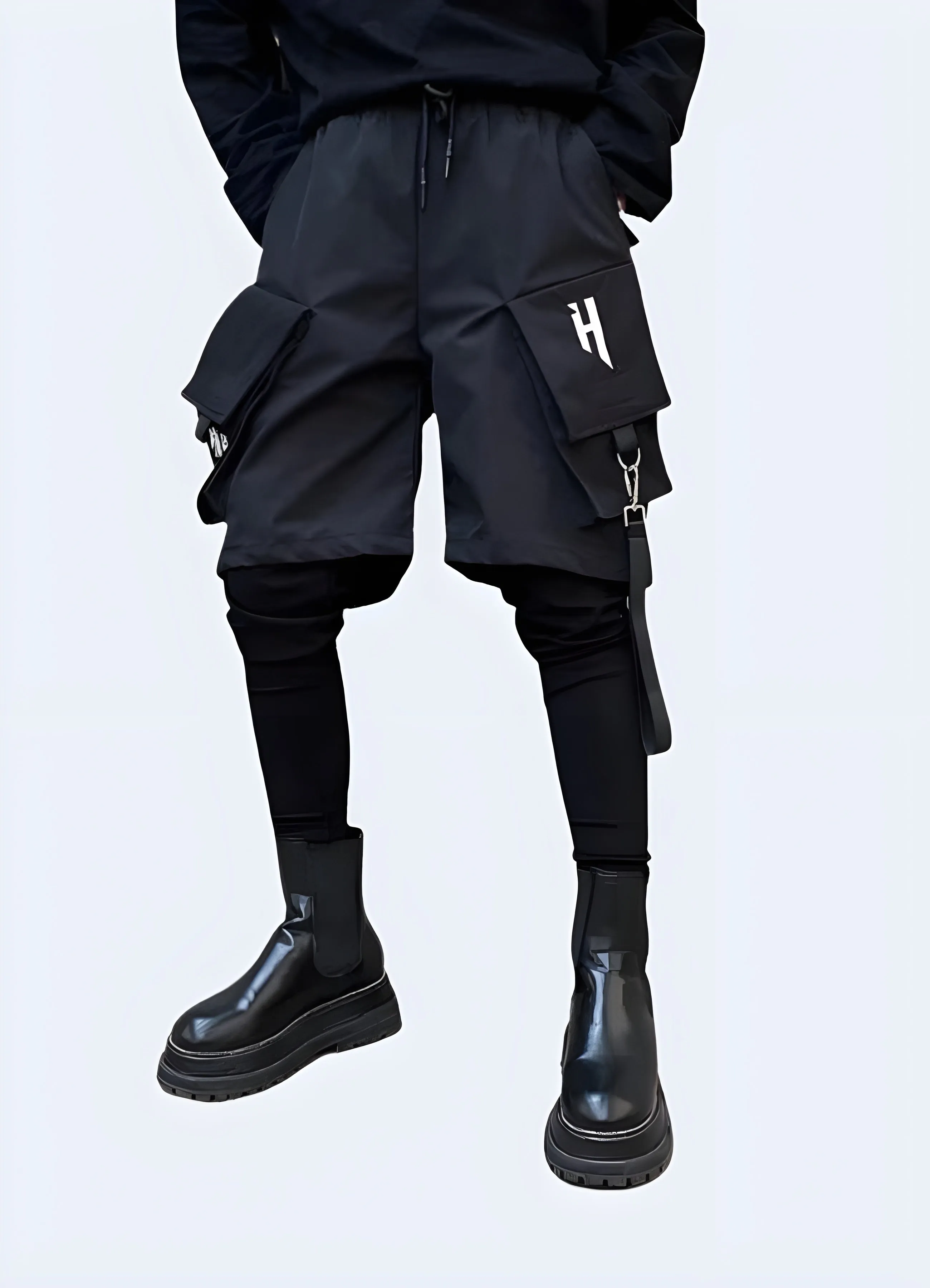 Techwear Leggings Short Pants