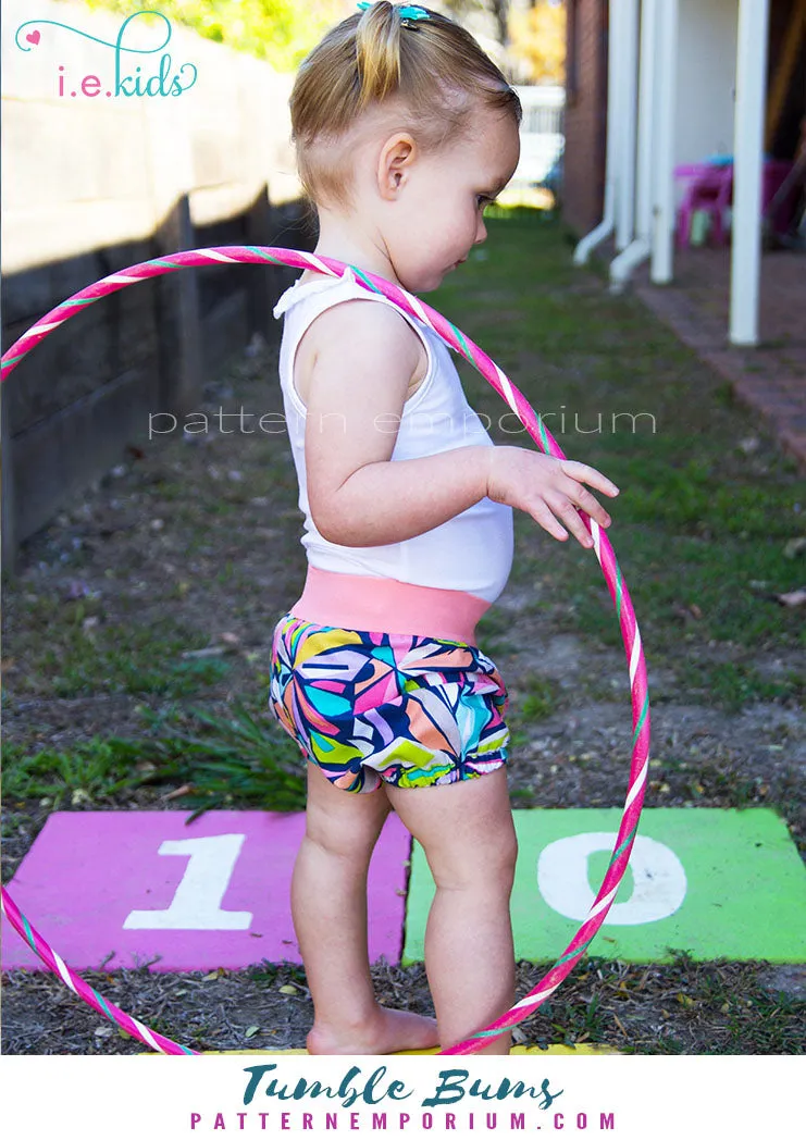 Tumble Bums | Baby & Toddler Shorts & Pants Sewing Pattern