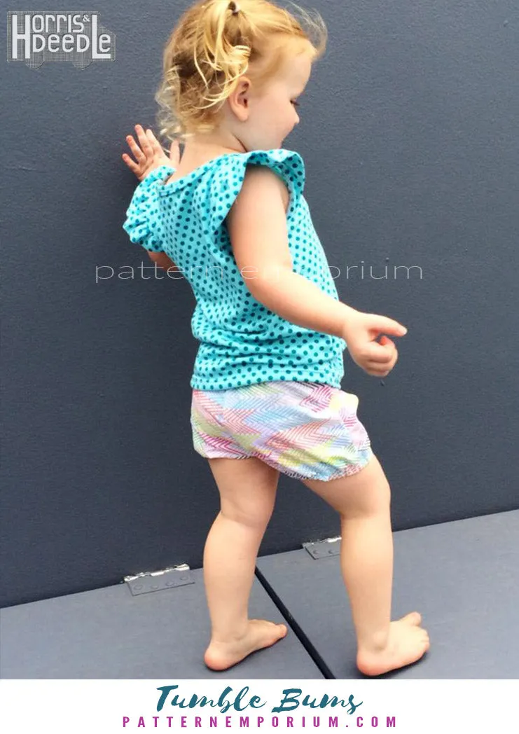 Tumble Bums | Baby & Toddler Shorts & Pants Sewing Pattern