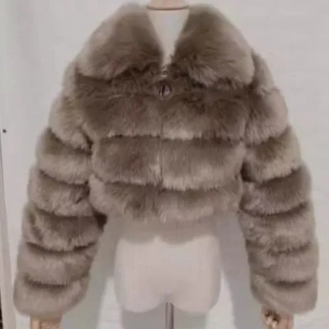 Wholesale women's winter faux fur coats （CL8259)