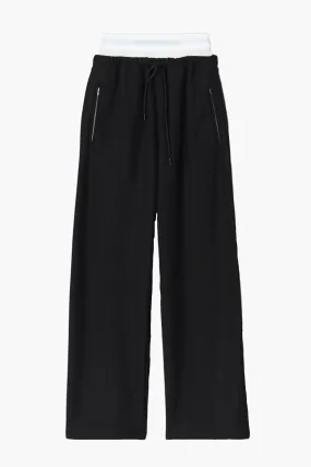 WIDE LEG SWEATPANT